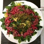Easy Vegan Food: Lentil, avocado and mint salad
